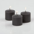 thumbnail image 2 of Richland Votive Candles & Eastland Clear Petite Hurricane Votive Holders Black Unscented Set of 12, 2 of 5