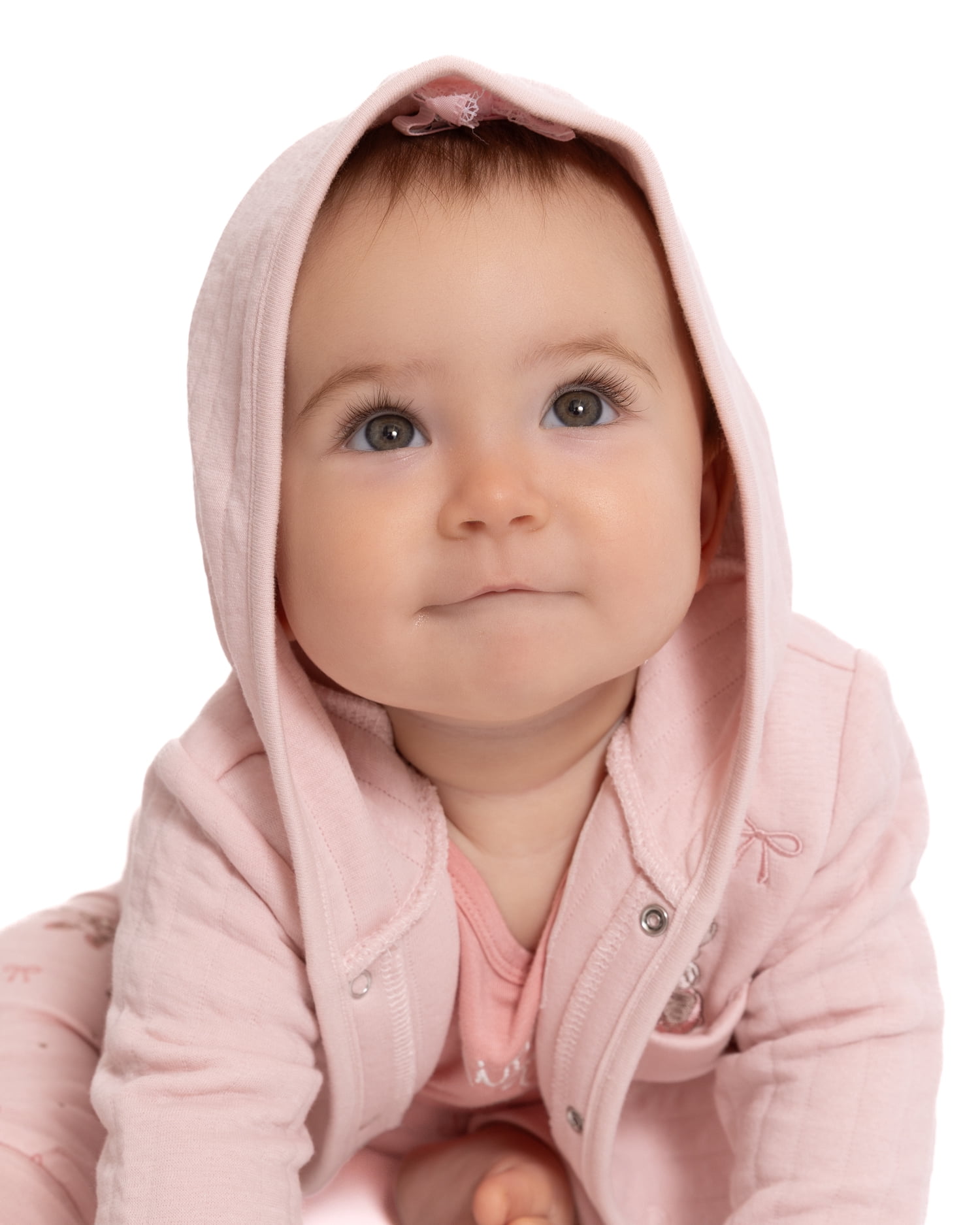 Disney Baby Wishes + Dreams Minnie Mouse Hooded Cardigan, Bodysuit and Pants Set, 3-Piece, Sizes 0/3M-18M