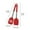 Red-148, variant on Spatula, Non-Stick Cooking Turner, 1-Piece Flexible Scraper with Heat-Resistant Head for Easy Flipping & Stirring, Ideal for Everyday Cooking & Baking on Non-Stick Cookware Aestivo | AESTIVO