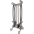 thumbnail image 1 of Ensemble d'Outils pour Foyer en Fer Forgé, Bronze - 5 Pcs, 1 of 1