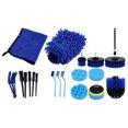 thumbnail image 1 of Kit de lavado de autos, 21 piezas/juego de herramientas de limpieza de autos, juego de cepillos para taladro de autos, kit de herramientas de limpieza de autos, diseño fácil de usar, 1 of 8