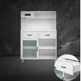 thumbnail image 2 of Fancy Design Versatile Sideboard, Can Be Used in Dining Room, Kitchen. White Solid Wood Frame, 2 of 7