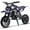 Blue, variant on TOXOZERS Dirt Bike,Reliable 49cc Dirt Bike for Off-Road Adventures,Best Gift for child,42x28x27in,48lbs,25mph,Black