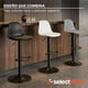 thumbnail image 4 of Set 4 Sillas Banco Bar Eames Ajustable Tulip Minimalista Silla Alta para Barra con Reposa Pies Asiento Giratorio 360° Banco Alto con Altura Regulable (Negro 4 Piezas), 4 of 7