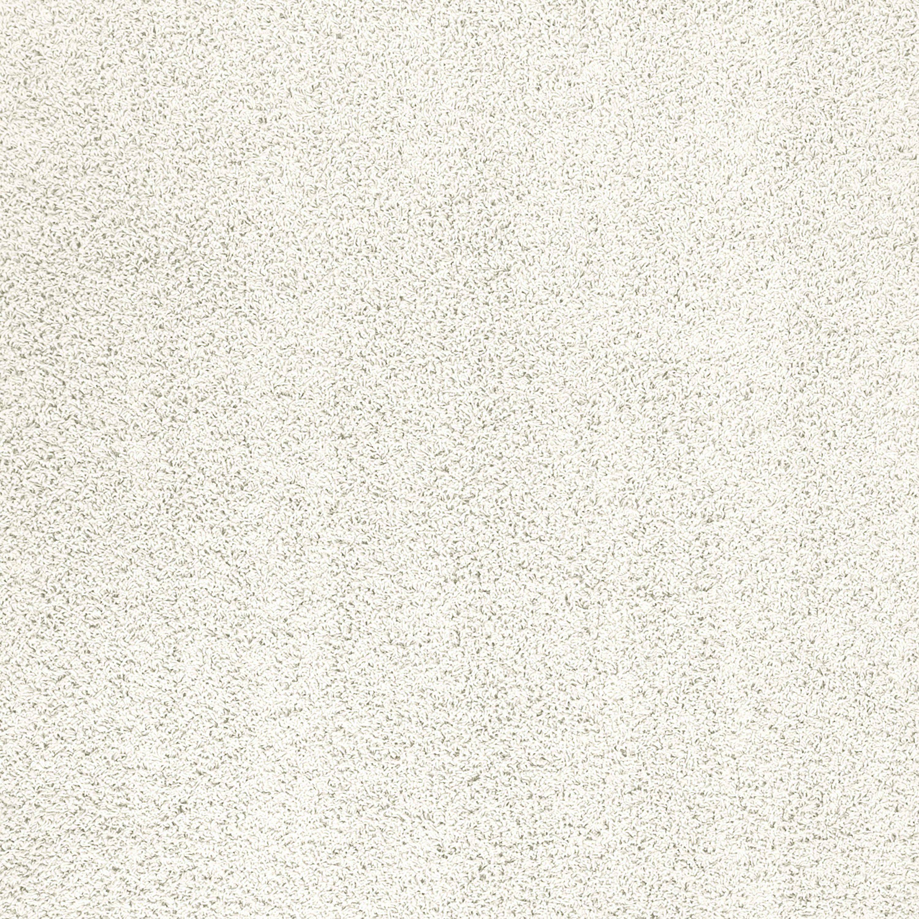 Mainstays Casual Solid Ivory Tufted Shag Indoor Area Rug, 5' x 7'