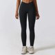 thumbnail image 1 of Pantalones de Yoga sin costuras para mujer, mallas deportivas de cintura alta, mallas Push Up para mujer, mallas de entrenamiento acanaladas para Fitness, ropa de gimnasio, 1 of 5