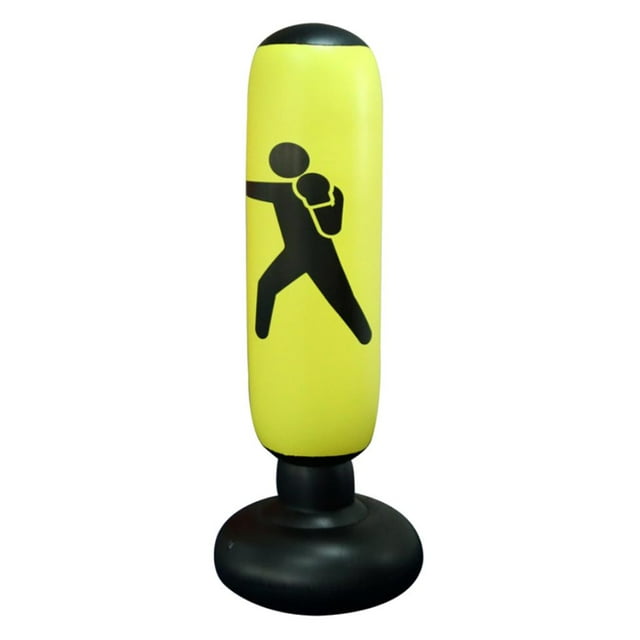 de Boxeo Inflable para Adultos, de Boxeo de Interior para , amarillo shamjiam puñetazos juguetes de fitness