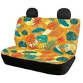 thumbnail image 2 of Uourmeti Autumn Leaf Glow Car Seat Covers 3 Pack Car Interior Accessories Set Washable Lightweight Suitable for Truck Trucks, 2 of 10
