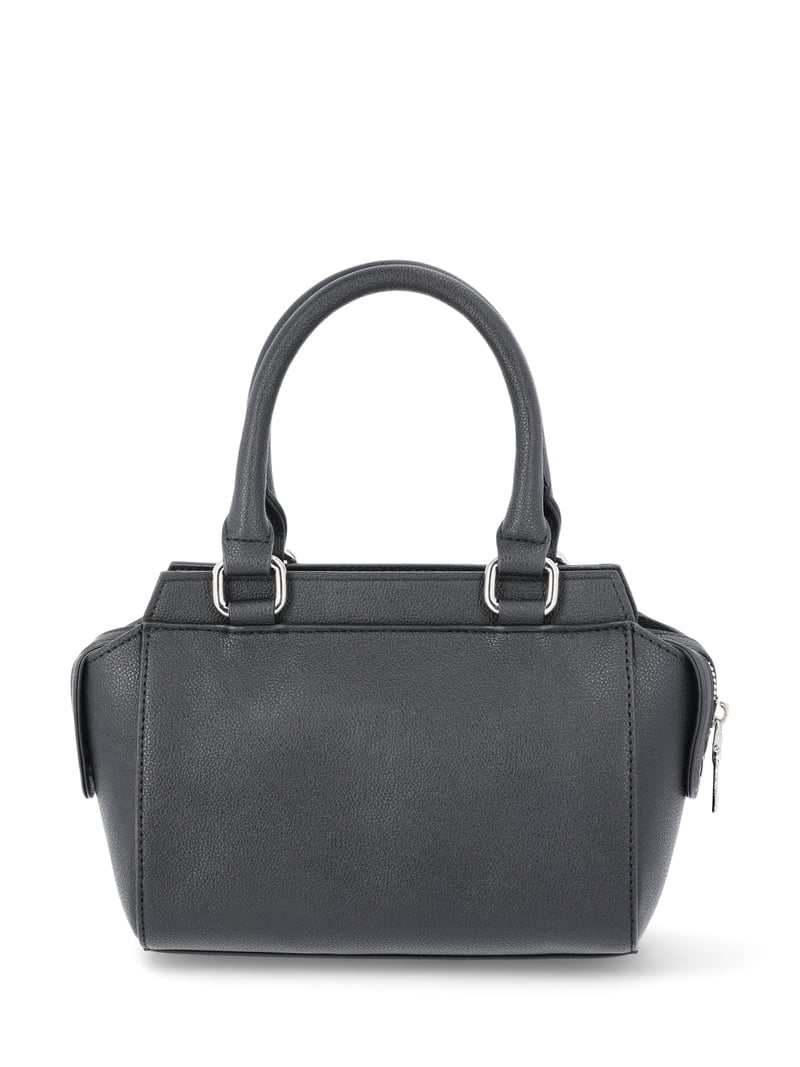 lady　0617 Madden NYC Women's Structured Double Handle Handbag, Black