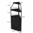 thumbnail image 4 of Corner Wine Bar Cabinet with Storage,Wine Rack Cabinet, 4 of 9