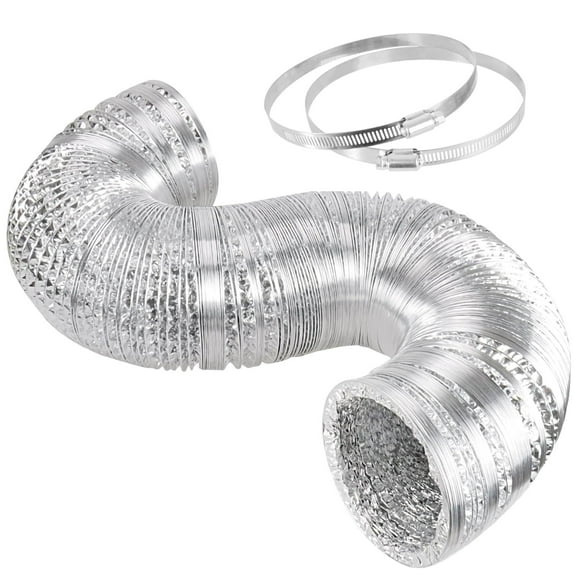 Lámina de aluminio Dutting Simple Deluxe de 15 cm y 7,6 m con 2 abrazaderas