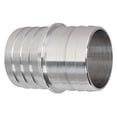 thumbnail image 2 of ICT Billet 1-1/2" to 1-1/2" Inch Hose Barb Splice Coupler Repair Mend Fitting Adapter Connector Radiator Coolant Intercooler Heat Exchanger Fluid Designed & Manufactured in USA Bare Aluminum AN627-24A, 2 of 4