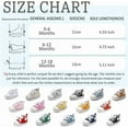 thumbnail image 4 of Bonario Baby Girls Boys Shoes Infant Canvas Shoes Casual Sneakers for First Walkers 3-18 Months, 4 of 8