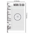 thumbnail image 3 of Inkdotpot Daily Planner List Pad Notepads Memo Pad, Undated To-Do List Tear Off pad - 4.5 x 7.5 Inches (50 Sheets) Organizer- Scheduler- Organize Tasks- Lists, 3 of 7