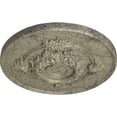thumbnail image 3 of Ekena Millwork 13 3/4"OD x 1"P Monique Ceiling Medallion (Fits Canopies up to 3 3/4"), Hand-Painted Castle Stone Crackle, 3 of 6