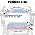 thumbnail image 6 of HELLHERO Floral Seat Back Covers Seat & Back Cover and Elderly Adults Reusable Non-Slip Fit for Seniors, 6 of 7