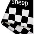 thumbnail image 2 of Set of 2 Throw Pillow Cover Car Cool Black White Formula Checkered Pattern Motorsport Decorative Pillow Case Home Decor Square 16 x 16 inch Pillowcase, 2 of 6