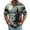1#Beige, variant on Halloween Active Golf Shirts Men - Funny Graphic Short Sleeve Button Down Casual Polo Tops with Novelty Print and Breathable Mesh for Summer Vacation,Red S