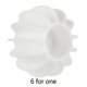 thumbnail image 5 of Bola mágica de silicona ecológica para lavadora, 6 uds. (blanco) Ndcxsfigh  Libre de BPA, 5 of 5