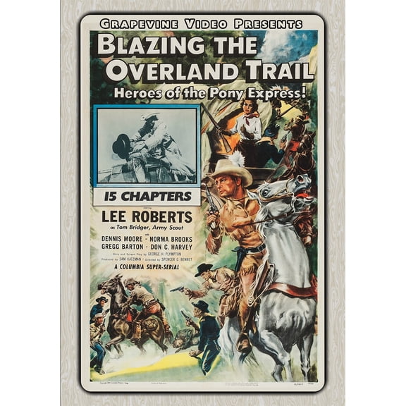 Blazing the Overland Trail (1956)