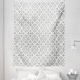 thumbnail image 1 of Grey Tapestry, Antique Victorian Floral Retro Patterns in Modern Graphic Print Old Fashioned Art, Fabric Wall Hanging Decor for Bedroom Living Room Dorm, 5 Sizes, Grey White, by Ambesonne, 1 of 1