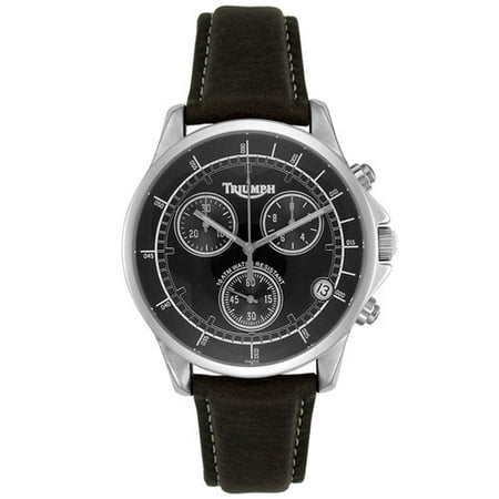 Men's Chronographic Watch, Black