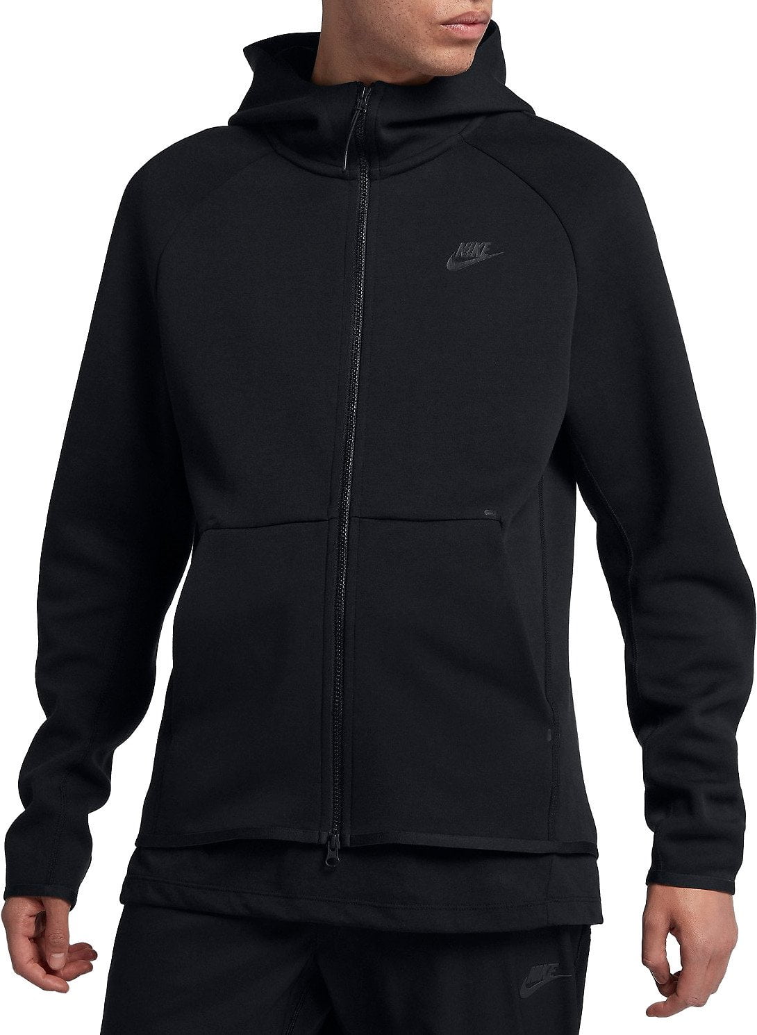 Nike Mens Tech Fleece Full Zip Hoodie Sweatshirt - Walmart.com