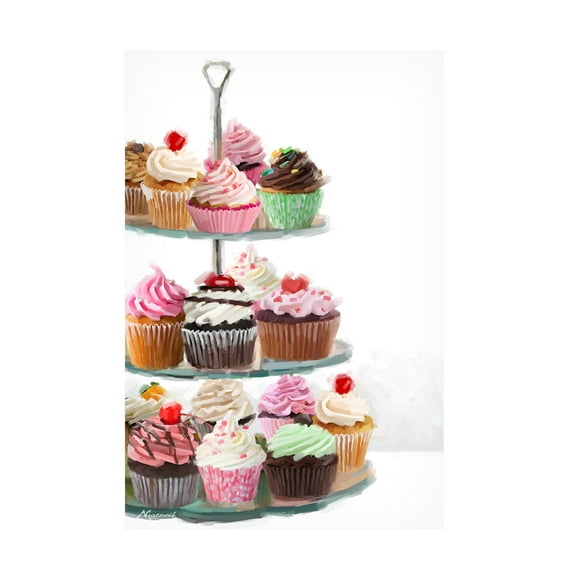 The Macneil Studio 'Cup Cakes' Canvas Art