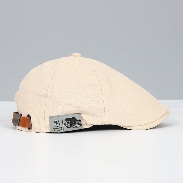 Boina de estilo coreano para mujer, gorro de pico de pato antidesgaste de moda callejera japonesa, gorro de hip hop para todo tipo de combinaciones para verano y otoño para hombre