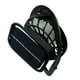 thumbnail image 4 of Ventilador de mano recargable con carga solar USB, batería de 1000 mAh, ventilador eléctrico para tapas solares, tipo orificio, 4 of 14