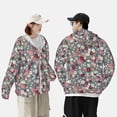 thumbnail image 6 of Balery Daisies Flowers Men's Women's UPF 50+ Sun Protection Lightweight Hoodie Performance Long Sleeve Shirt for Fishing Running-XX-Large, 6 of 9