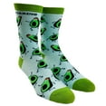 thumbnail image 2 of Women's Avocardio Socks Funny Avocado Fitness Healthy Fats Novelty Workout Footwear, 2 of 9