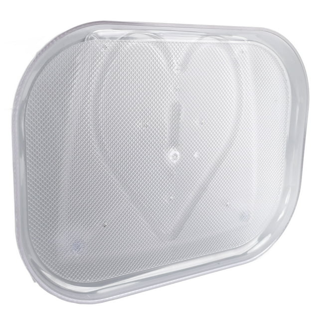 Conteneur de Rangement Rotatif, Conteneurs Organisateurs de Réfrigérateur Rotation à 360 Degrés, Support à Épices Grande Capacité avec Ventouses pour Organiser