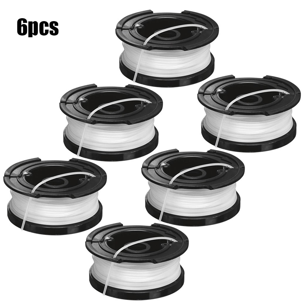 3 Pack For Black & Decker A6481 Replacement Spool Line For Grass Trimmer