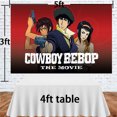 thumbnail image 5 of Axcn Cowboy Bebop The Movie Backdrop Banner Party Supplies Poster Movie Theme Background for Photography Birthday Decorations, 5 of 5