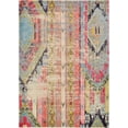 thumbnail image 1 of Unique Loom Sedona Distressed Southwestern Area Rug, 7 x 10 Feet, Multi/Beige, 1 of 5
