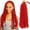 RED, variant on 24" Soft Locs Crochet Hair - 7 Packs Pre-looped Faux Locs, Lightweight Synthetic Goddess Braids for Black Women (1B)