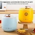 thumbnail image 4 of 1.8L Mini Rice Cooker with Maifanshi Inner Pot - 400W Touch Panel, Multi-functional for Rice/Porridge/Soup/Steaming, Keep Warm Function, 220V, Compact Design for 1-2 People, Ideal for Home, Dorm,, 4 of 7