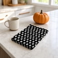 thumbnail image 5 of Halloween Ghost Kitchen Towel, Cute White Ghost Printed Absorbent Dish Towel, 24 x 16 in Soft Hand Tea Towel for Kitchen Bathroom Fall Home Decor, 5 of 5