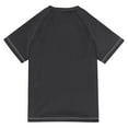 thumbnail image 6 of FORMRS Boys Rash Guard Short Sleeves Swim Shirt Quick Dry UPF 50+ Sun Protection, Sizes 3-12T, Mountains at Dawn, 6 of 6