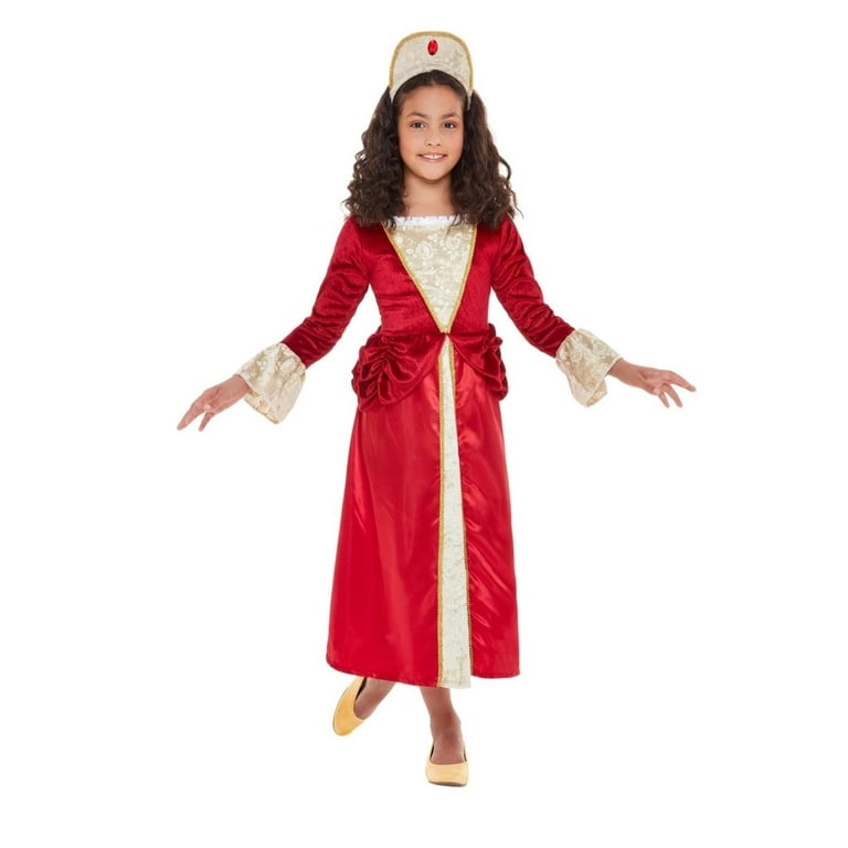 Tudor Princess Costume Child Red Tudor Princess Costume Child Red