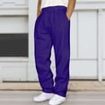thumbnail image 2 of CHOK Pants For Men Men‘s Pants With Deep Pockets Loose Fit Casual Jogging Trousers For Running Workout Training Basketball Comfort, 2 of 4