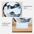 thumbnail image 6 of Night Light Three-Dimensional Sand Painting Table Lamp Moving Hourglass Decorative Ambient Lamp Living Room Bedroom Quicksand Table Lamp (15Ml) Home Decor Bedroom Lights, 6 of 6
