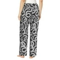 thumbnail image 3 of Xecao Snake Women's Straight Lounge Pajama Pants: The Epitome of Relaxed Sleepwear, 3 of 9