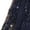 Navy blue, variant on Plus Size Sequin Maxi Dress V Neck Long Sleeve Gown 0XL-5XL Elegant Bridesmaid Dress
