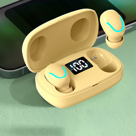 AZXY Wireless Earbuds Bluetooth,Noise Cancelling In Ear Headphones with Charging Case Clearance,Long Battery Life Wireless Earbuds for Sports Travel,Back To School Gifts for Adults and Kids