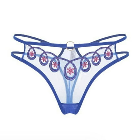 Yuhangmm Women s Panties Women s Sexy And Casual And Comfortable Solid Color Sexy Lace Thong Bowknot Panties For All Seasons Underwear Men