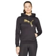thumbnail image 3 of Sudadera Puma Metallic para Mujer 684997-51 negro M, 3 of 3
