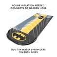 thumbnail image 2 of Batman Triple-Lane Water Slide + (3) Inflatable Boogie Boards for Backyard Summer Water Fun, Toddlers & Children Age 3+, 2 of 8