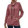 thumbnail image 1 of Sudadera con capucha a rayas de cuello alto para mujer FleinngHoz JD710547127, 1 of 1